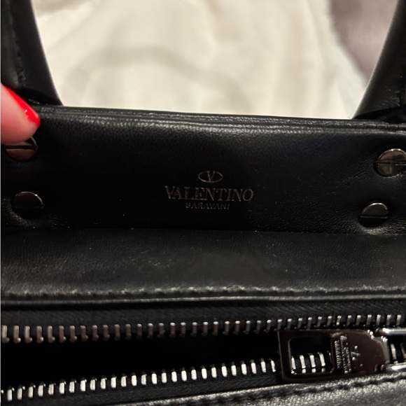 Valentino Mini Black Rock Stud Bag-NWT - Picture 4 of 13